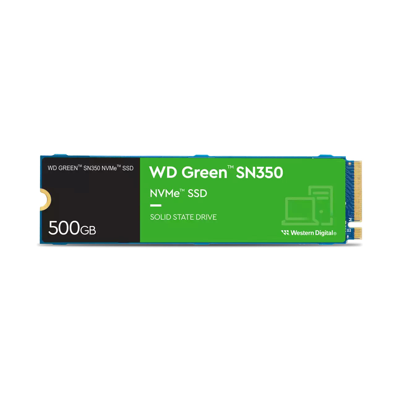 Unidad de estado solido WESTERN DIGITAL WDS500G2G0C - 500 GB, PCI Express 3.0, 2400 MB/s, 1500 MB/s Unidad de estado solido WESTERN DIGITAL WDS500G2G0C - 500 GB, PCI Express 3.0, 2400 MB/s, 1500 MB/s